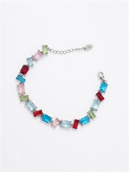 Bracelet Amen Woman in Steel Quarzo idrotermale ACBRPRREBMM - ACBRPRREBMM